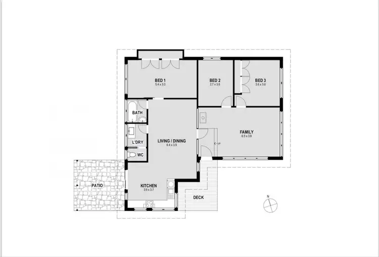 Floorplan of Homely house listing, 52 Red Hill Road, Red Hill VIC 3937