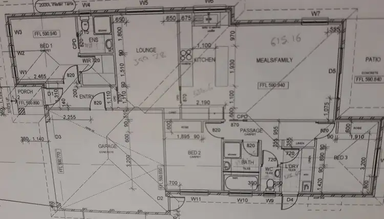 Floorplan of Homely house listing, 44 James McAuley Crescent, Wright ACT 2611
