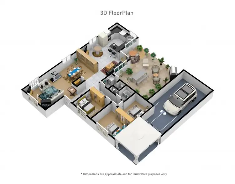 Floorplan of Homely house listing, 5 Tarwin Court, Rowville VIC 3178