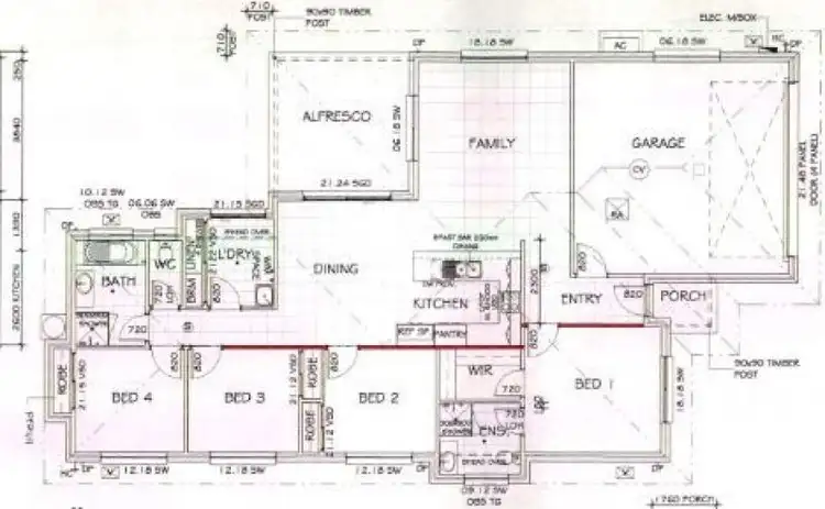 Floorplan of Homely house listing, 63 Sheridan St, Chinchilla QLD 4413