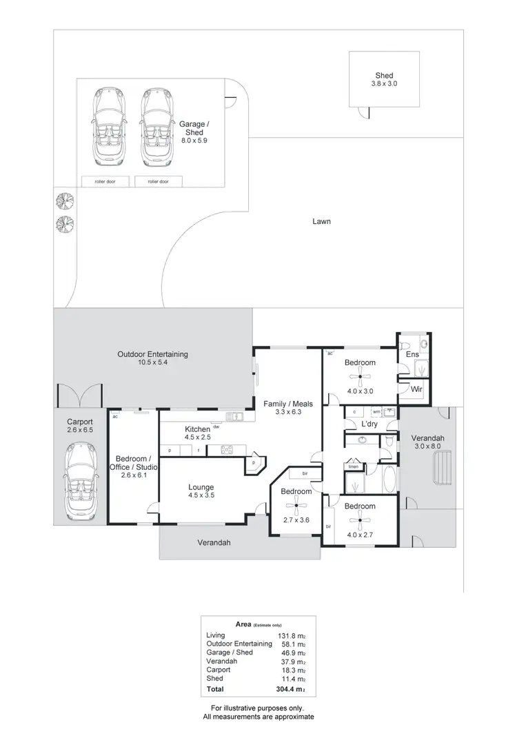 Floorplan of Homely house listing, 14 Spinnaker Circuit, Sheidow Park SA 5158