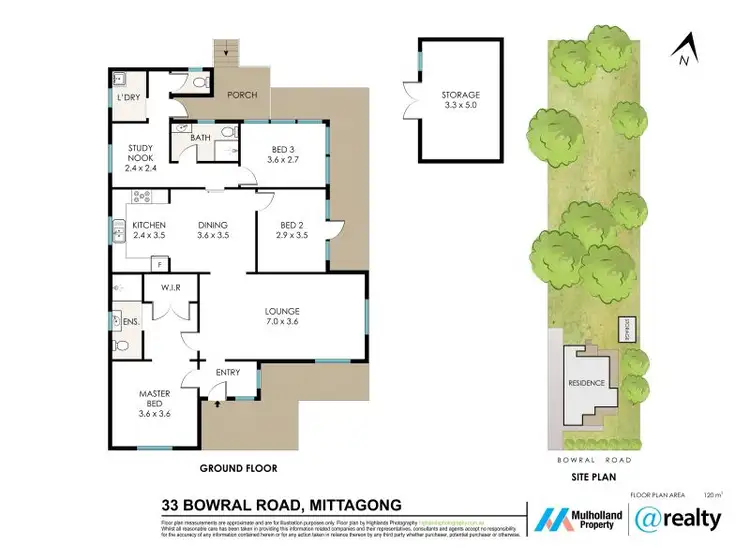 Floorplan of Homely house listing, 33 Bowral Road, Mittagong NSW 2575