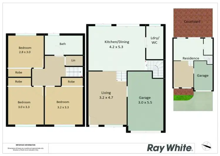 Floorplan of Homely townhouse listing, 3/10 Cowper Avenue, Charlestown NSW 2290