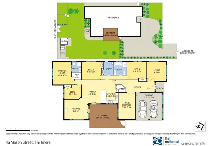 Floorplan of Homely house listing, 4a Mason Street, Thirlmere NSW 2572