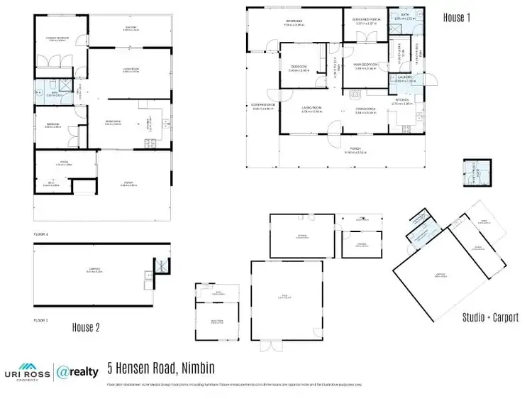 Floorplan of Homely rural property listing, 5 Hensen Road, Nimbin NSW 2480