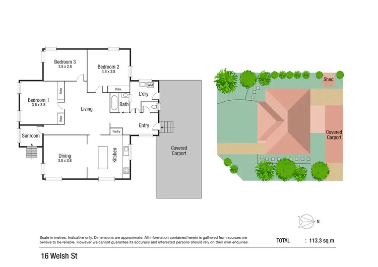 Floorplan of Homely house listing, 16 Welsh Street, Rosslea QLD 4812