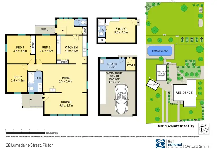 Floorplan of Homely house listing, 28 Lumsdaine Street, Picton NSW 2571