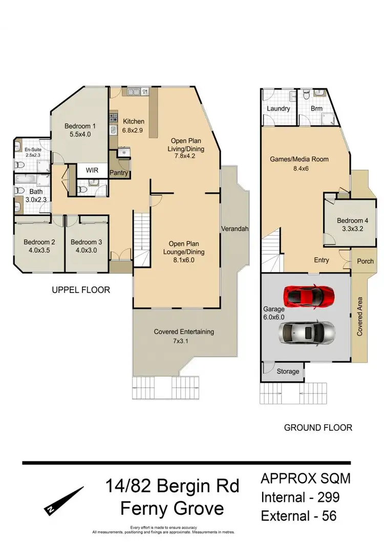 Floorplan of Homely house listing, 14/82 Bergin Road, Ferny Grove QLD 4055