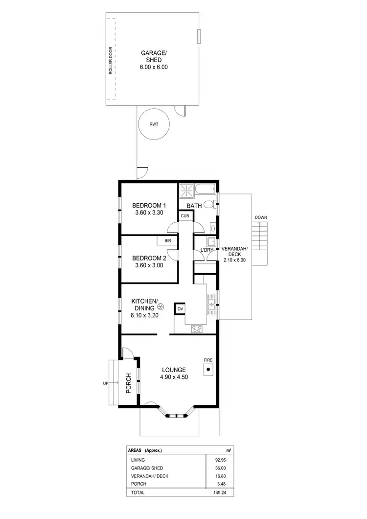 Floorplan of Homely house listing, Address available on request