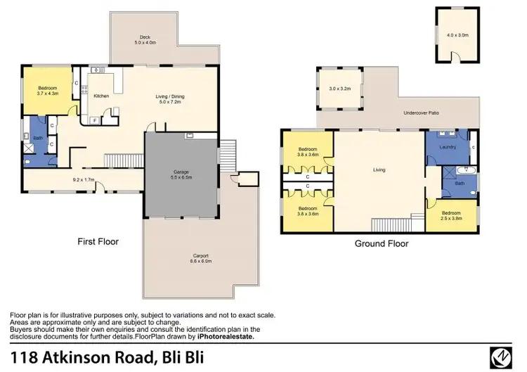 Floorplan of Homely house listing, 118 Atkinson Road, Bli Bli QLD 4560