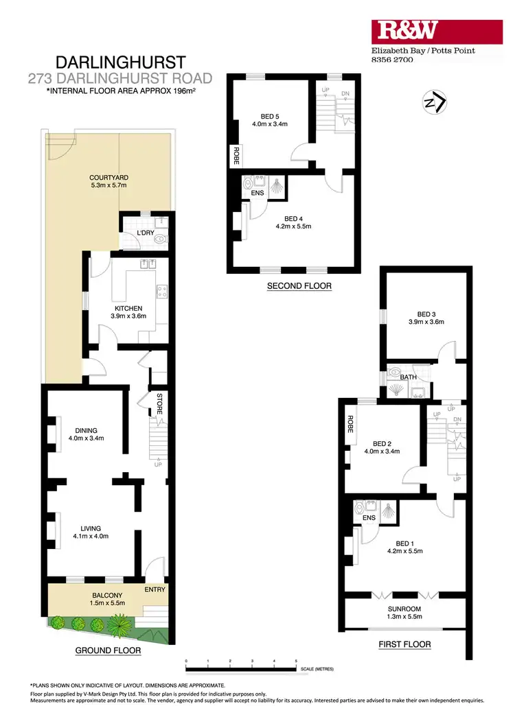 Floorplan of Homely terrace listing, 273 Darlinghurst Road, Darlinghurst NSW 2010