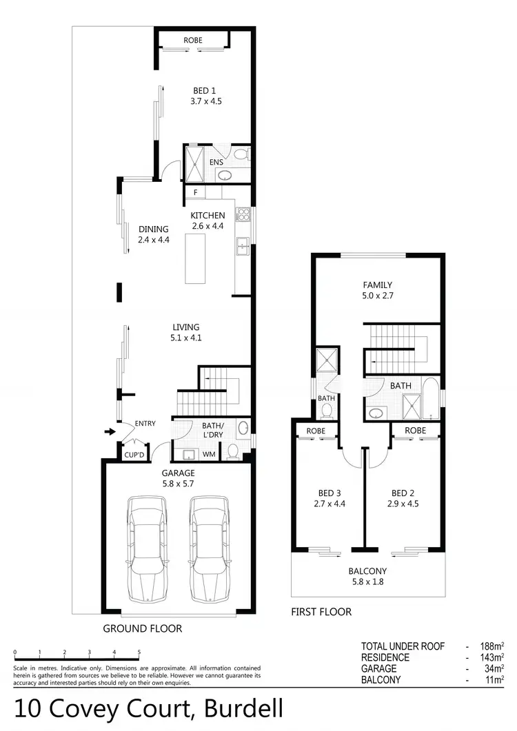 Floorplan of Homely house listing, 10 Covey Court, Burdell QLD 4818