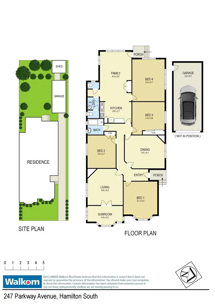 Floorplan of Homely house listing, 247 Parkway Avenue, Hamilton South NSW 2303