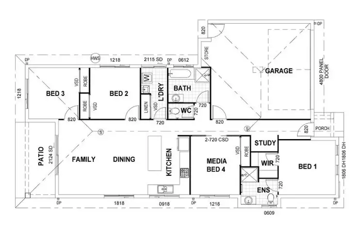 Floorplan of Homely land listing, 38 Fremont Street, Mount Low QLD 4818