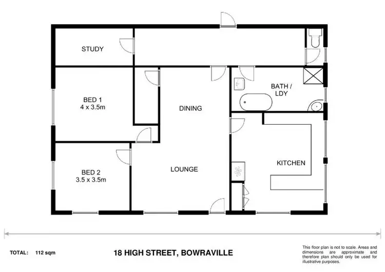Floorplan of Homely house listing, 18 High Street, Bowraville NSW 2449