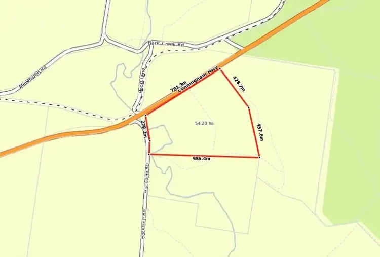 Floorplan of Homely land listing, L10 Rockdale Road, Karara QLD 4352
