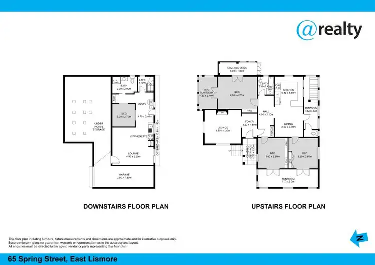Floorplan of Homely house listing, 65 Spring Street, East Lismore NSW 2480
