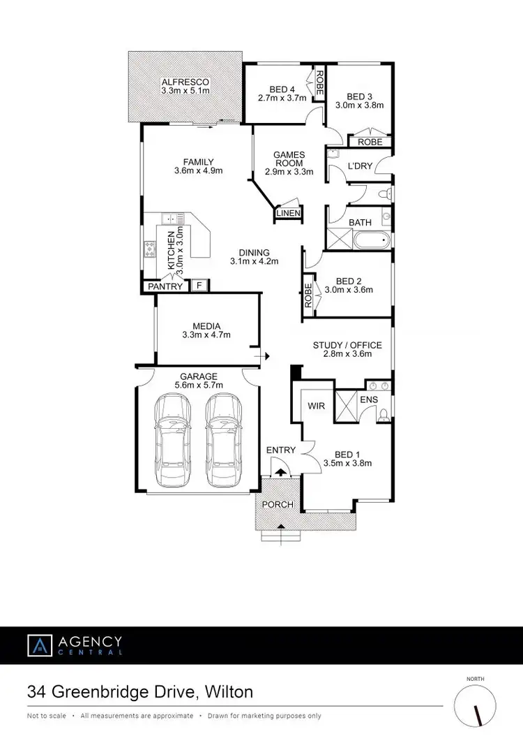Floorplan of Homely house listing, 34 Greenbridge Drive, Wilton NSW 2571