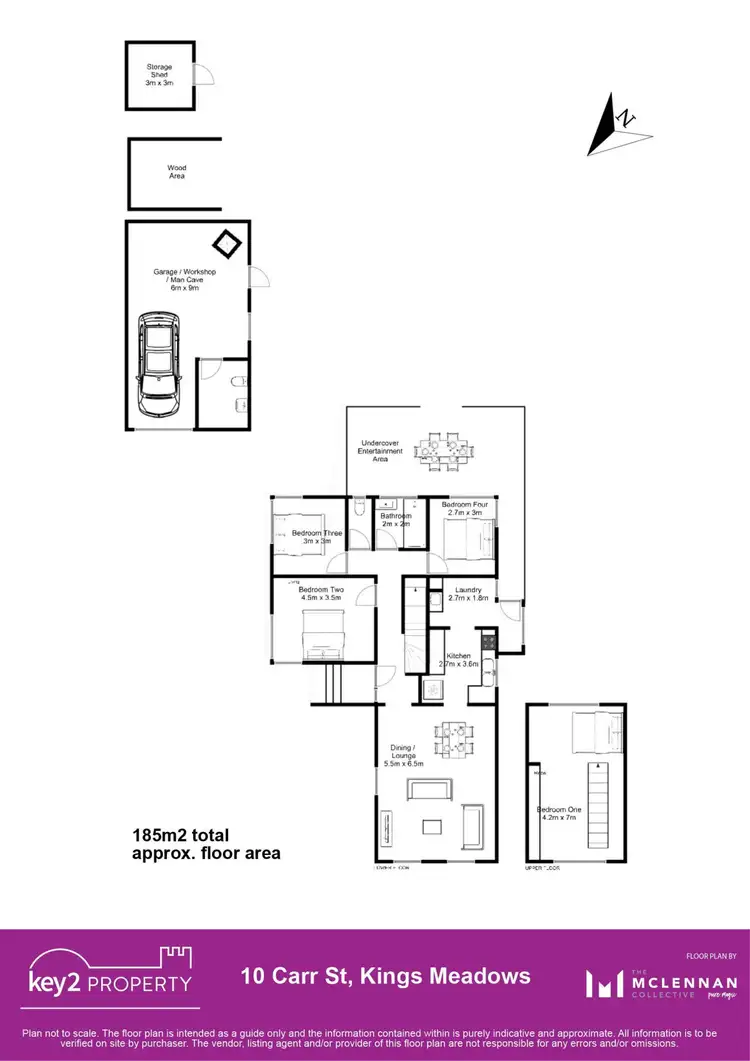 Floorplan of Homely house listing, 10 Carr Street, Kings Meadows TAS 7249