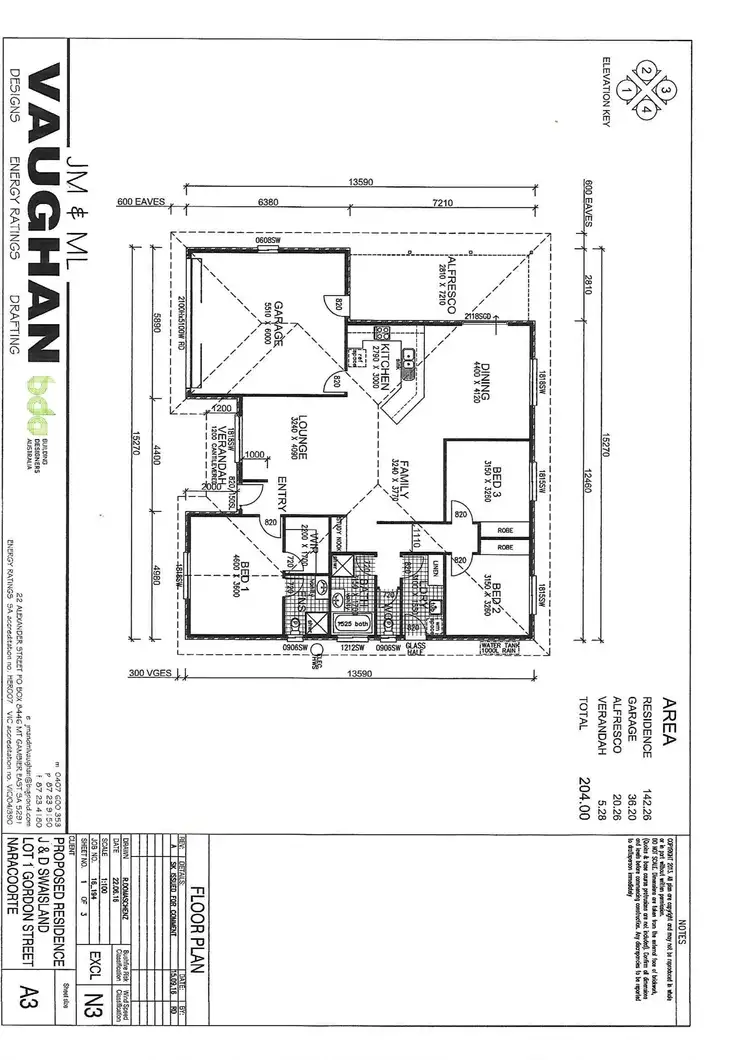 Floorplan of Homely house listing, 157A Gordon Street, Naracoorte SA 5271