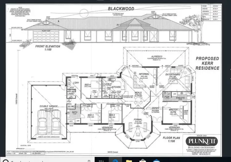 Floorplan of Homely house listing, 3 Merino Cove, Bovell WA 6280