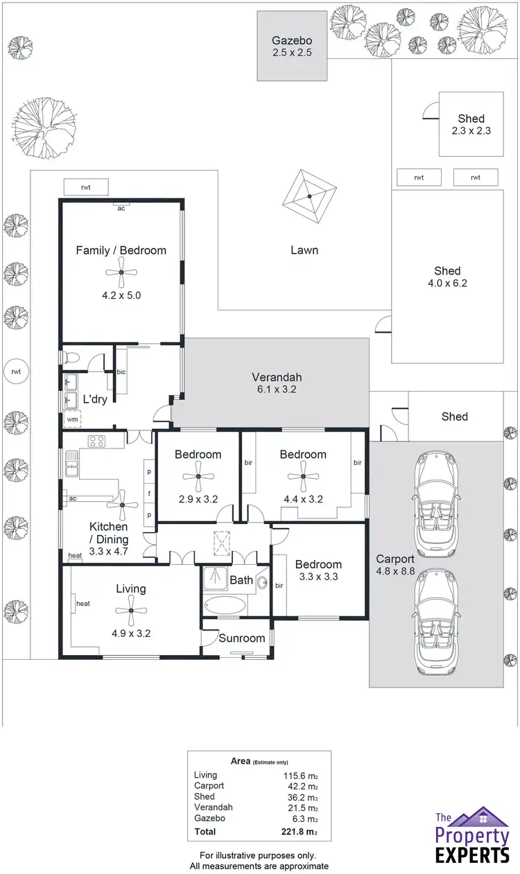 Floorplan of Homely house listing, 7 Leane Avenue, Glenelg North SA 5045