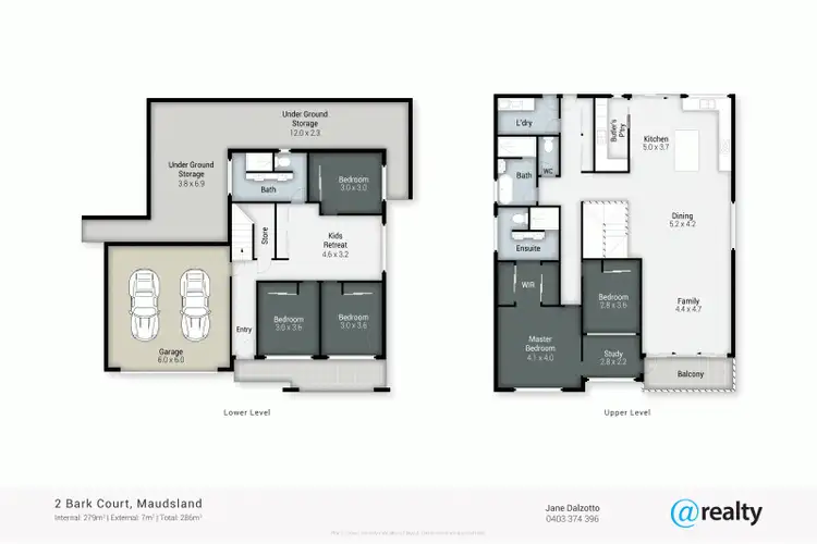 Floorplan of Homely house listing, 2 Bark Court, Maudsland QLD 4210
