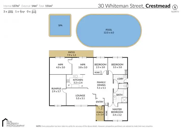 Floorplan of Homely house listing, 30 Whiteman Street, Crestmead QLD 4132