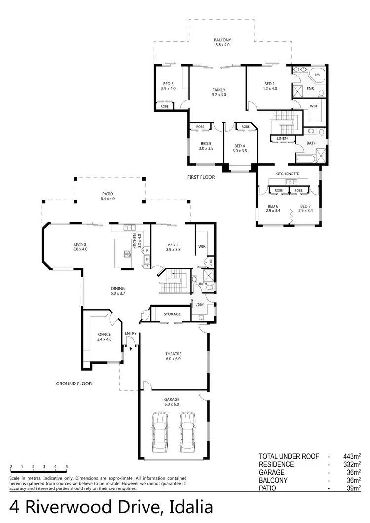Floorplan of Homely house listing, 4 Riverwood Drive, Idalia QLD 4811