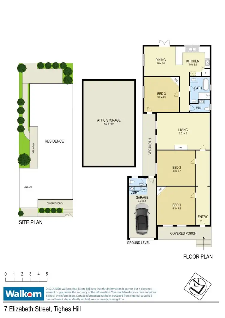 Floorplan of Homely house listing, 7 Elizabeth Street, Tighes Hill NSW 2297