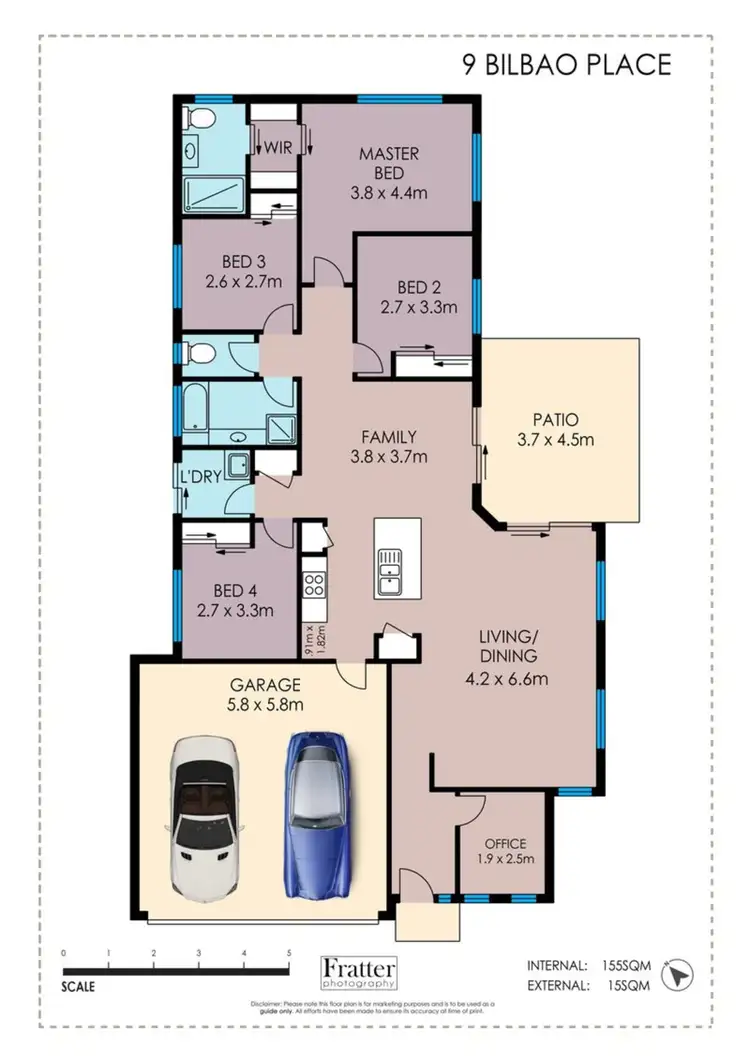 Floorplan of Homely house listing, 9 Bilbao Place, Bushland Beach QLD 4818