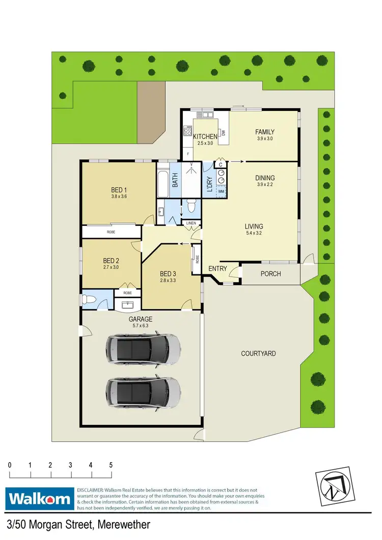 Floorplan of Homely townhouse listing, 3/50 Morgan Street, Merewether NSW 2291