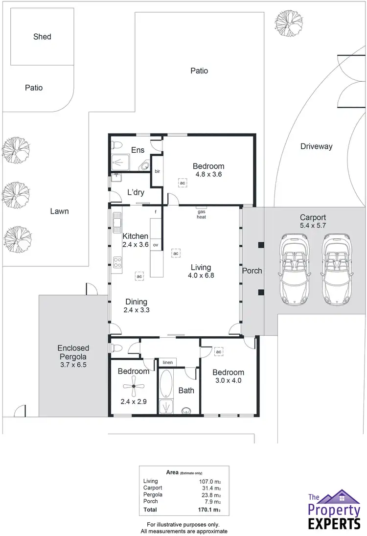 Floorplan of Homely house listing, 8 Wirraway Court, North Haven SA 5018