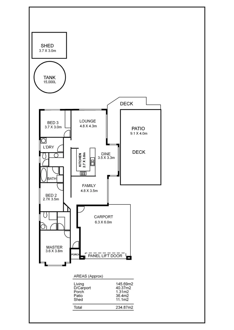 Floorplan of Homely house listing, Address available on request