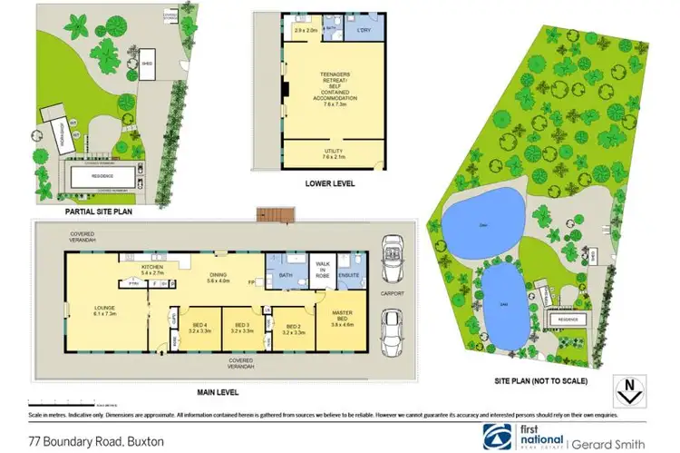Floorplan of Homely house listing, 77 Boundary Road, Buxton NSW 2571