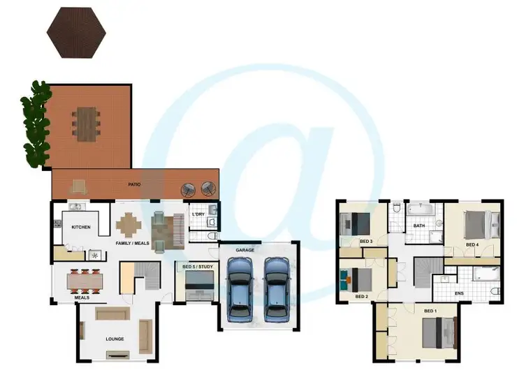 Floorplan of Homely house listing, 55 Blackthorn Crescent, Shailer Park QLD 4128