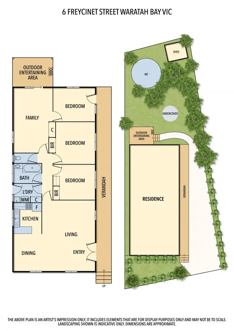 Floorplan of Homely house listing, 6 Freycinet Street, Waratah Bay VIC 3959