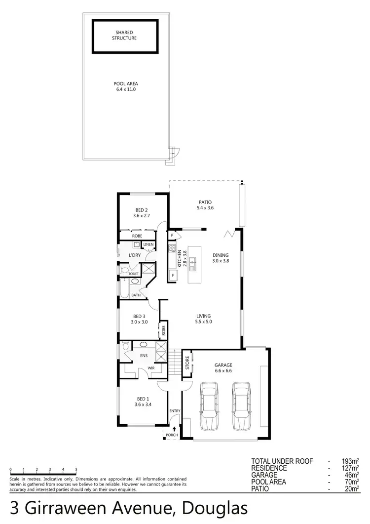 Floorplan of Homely house listing, 3 Girraween Avenue, Douglas QLD 4814