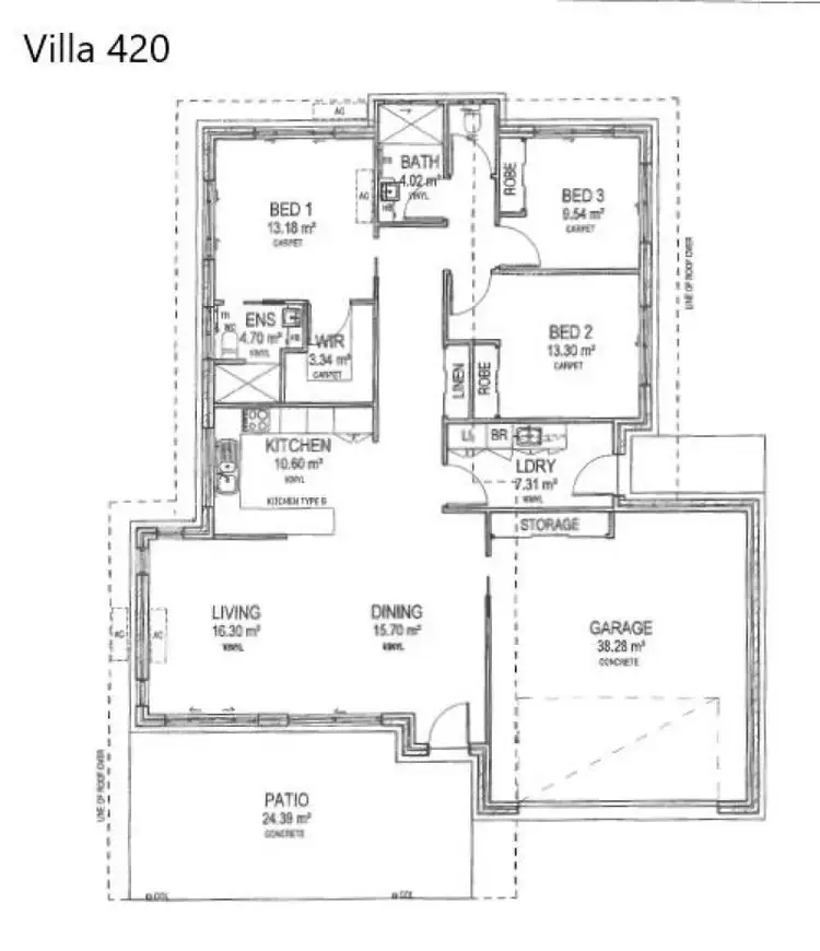 Floorplan of Homely retirement listing, 420/74 Emerald Park Way, Urangan QLD 4655