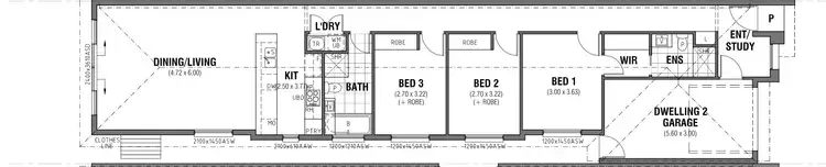 Floorplan of Homely house listing, 6a Lynore Road, Ridgehaven SA 5097