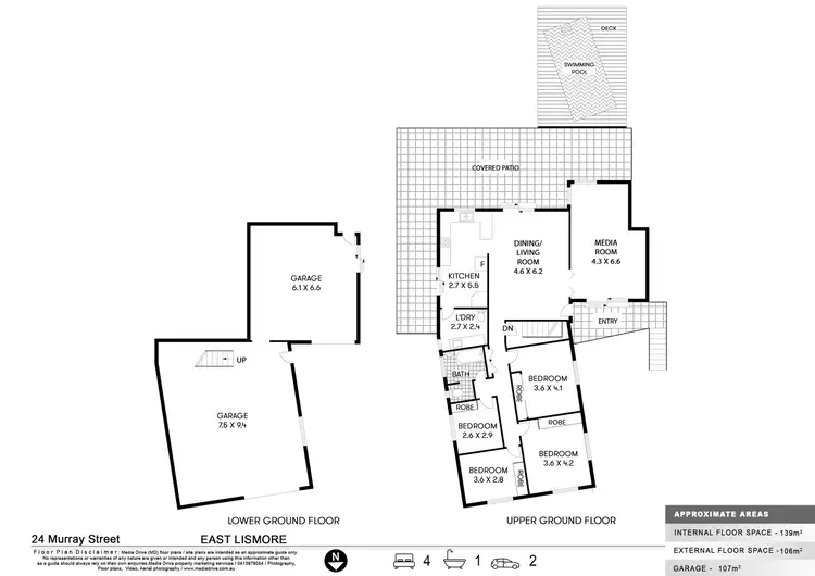 Floorplan of Homely house listing, 25 Murray street, East Lismore NSW 2480