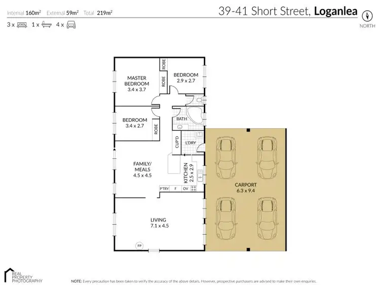 Floorplan of Homely house listing, 39-41 Short St, Loganlea QLD 4131