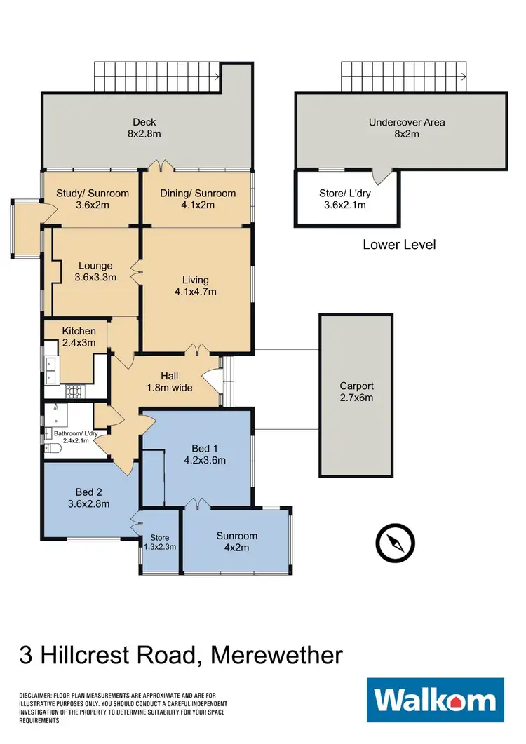 Floorplan of Homely house listing, 3 Hillcrest Road, Merewether NSW 2291