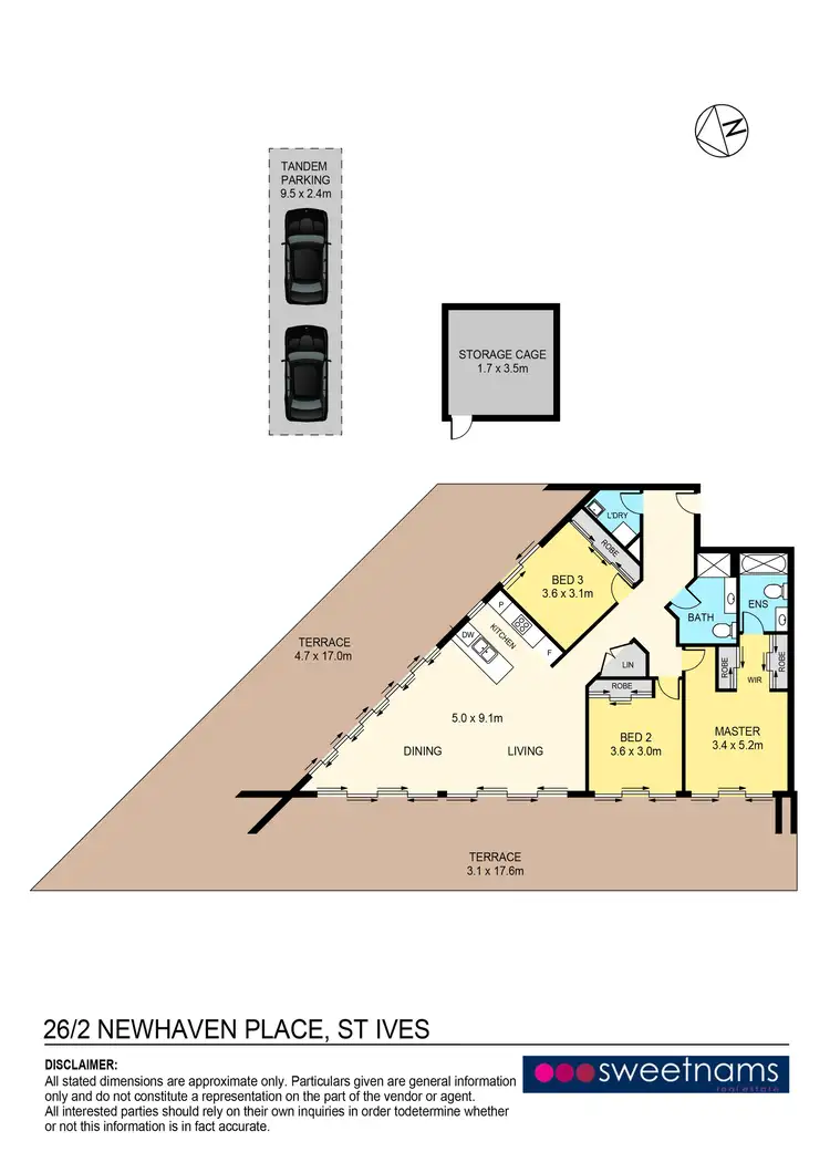 Floorplan of Homely unit listing, 26/2-4 Newhaven Place, St Ives NSW 2075