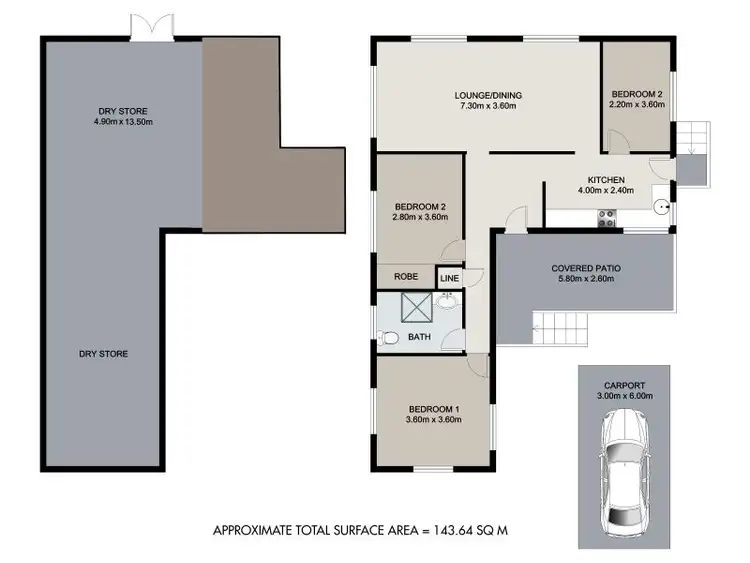 Floorplan of Homely house listing, 76 Fallon Street, Everton Park QLD 4053