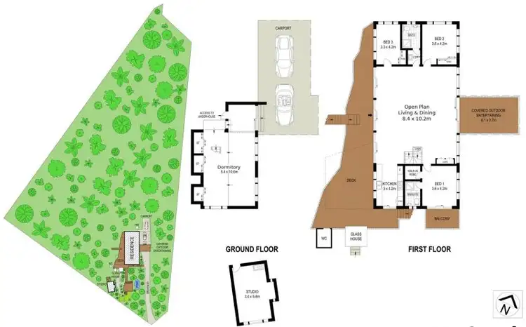 Floorplan of Homely rural property listing, 4658 Wisemans Ferry Road, Spencer NSW 2775