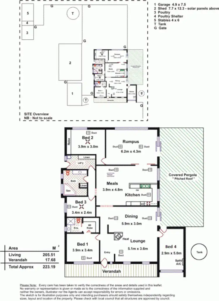 Floorplan of Homely rural property listing, Address available on request