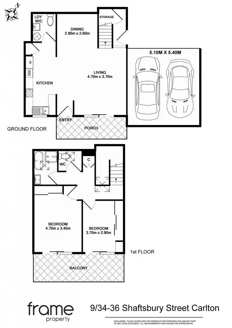 Floorplan of Homely apartment listing, 9/34-36 Shaftesbury Street, Carlton NSW 2218