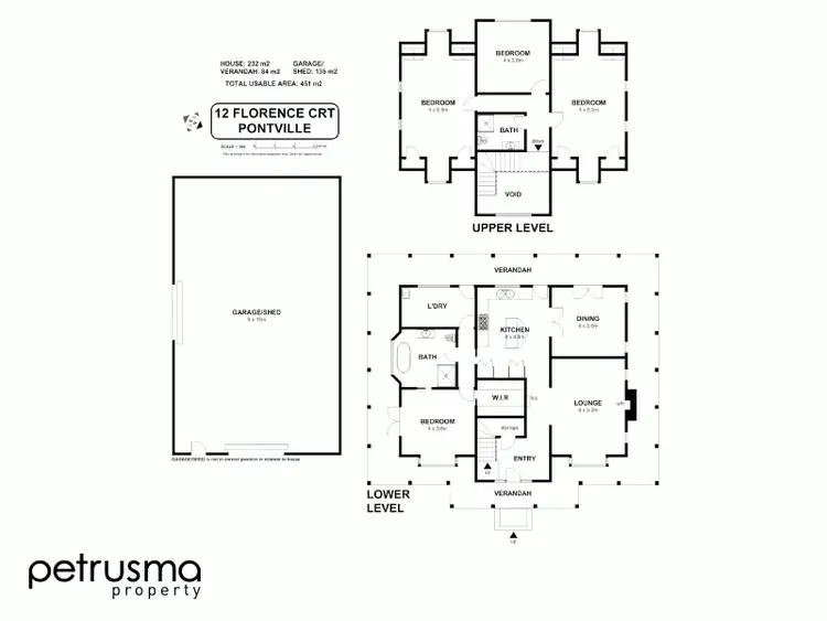 Floorplan of Homely house listing, 12 Florence Court, Pontville TAS 7030