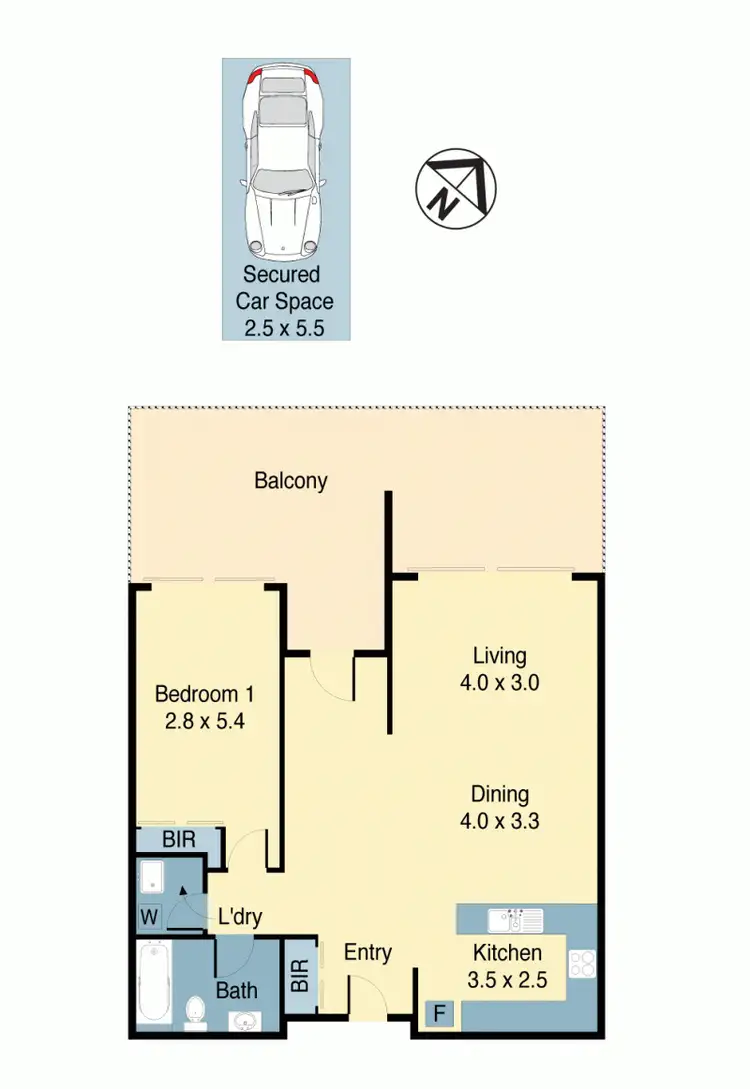 Floorplan of Homely apartment listing, 28/159 Princes Hwy, St Peters NSW 2044